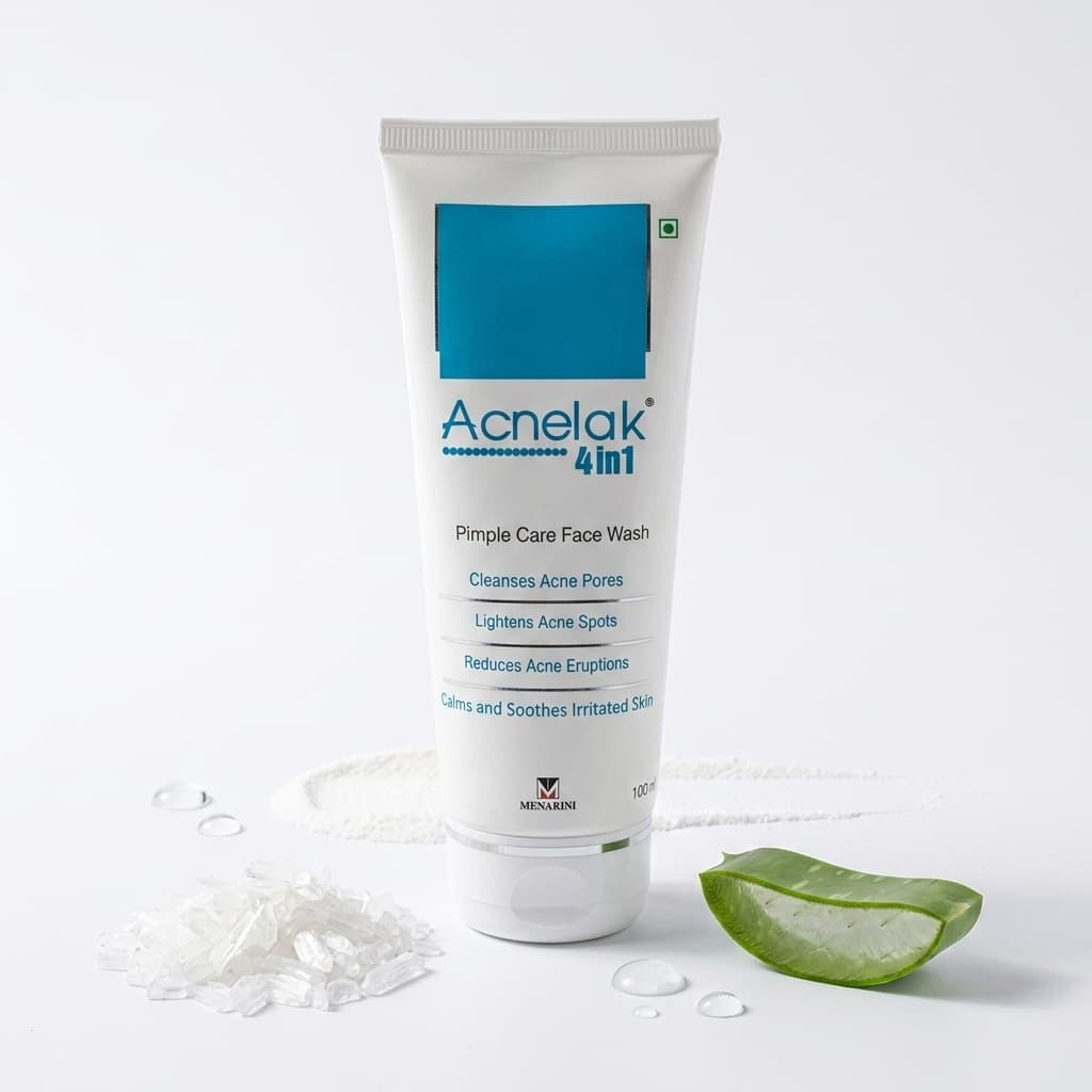 Acnelak 4 in 1 Pimple Care Face Wash 100ml - Image 1