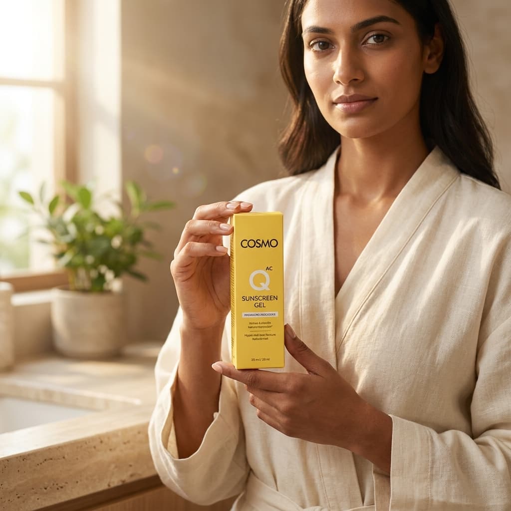 Cosmo Q AC Sunscreen Gel SPF 30 ( 60gm) - Image 2