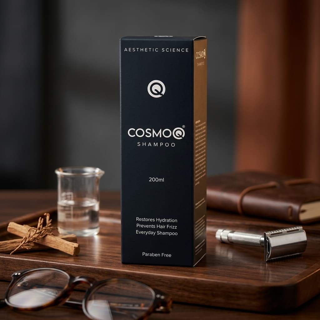 Cosmo Q Hydrating Shampoo for Dry Hair 200ml - Image 1