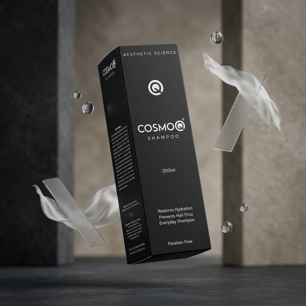 Cosmo Q Hydrating Shampoo for Dry Hair 200ml - Image 3