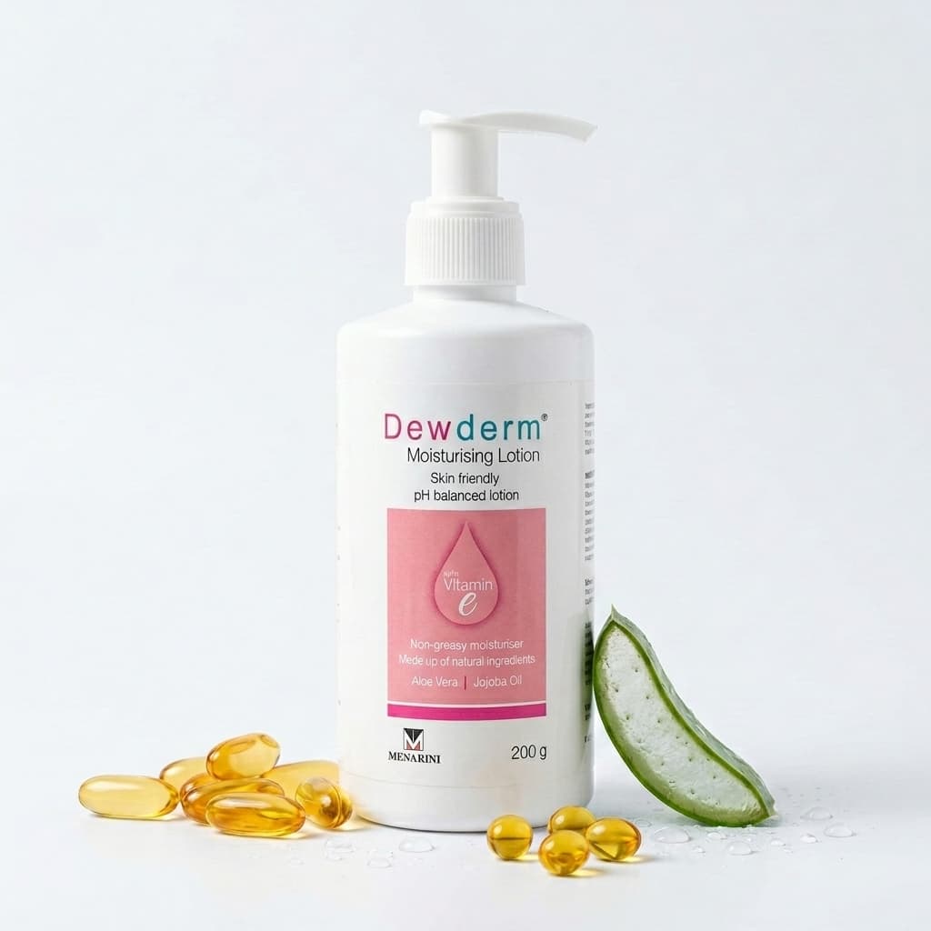 Dewderm Moisturising Lotion 200ml - Image 1