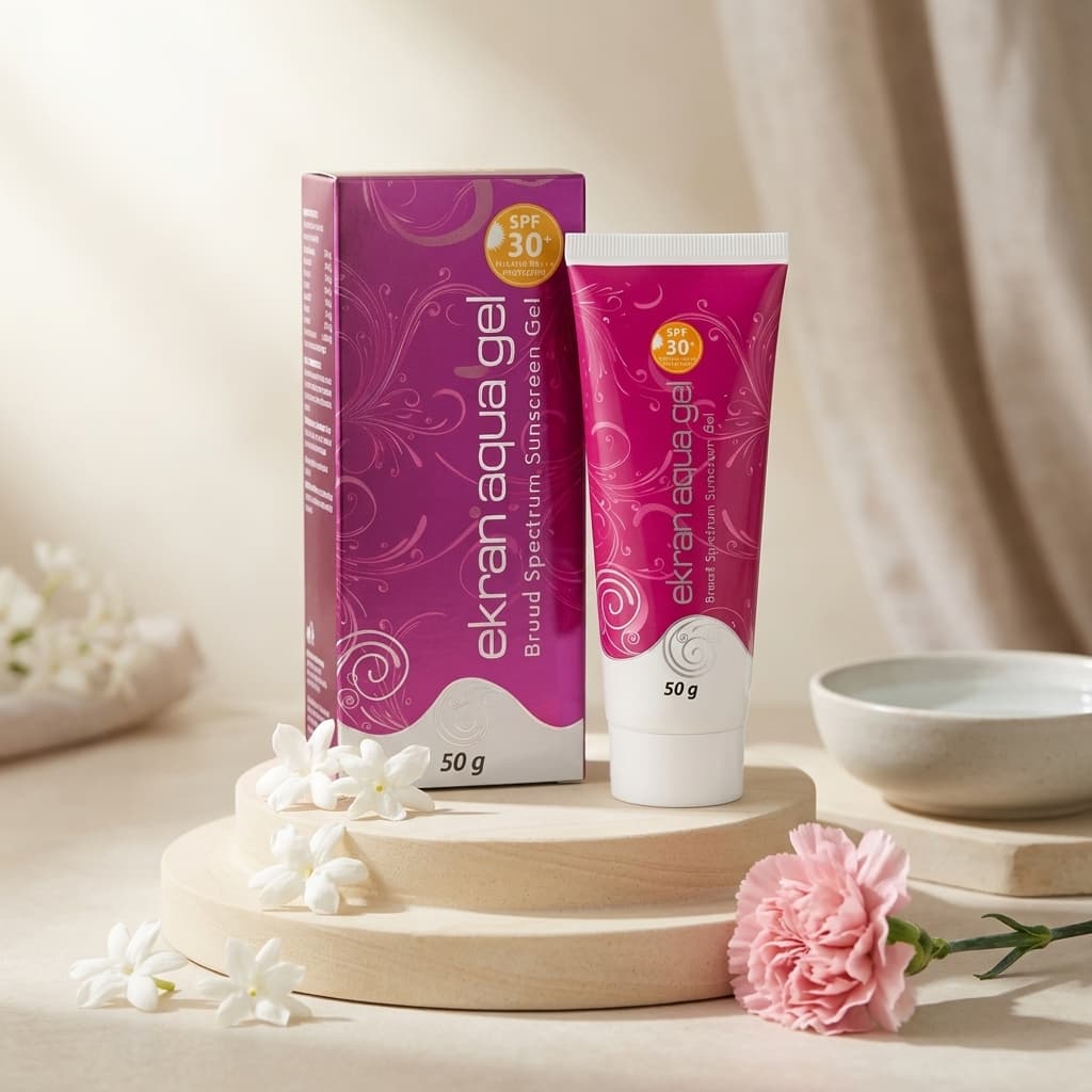 Ekran Aqua Gel SPF 30+ (50gm) - Image 1