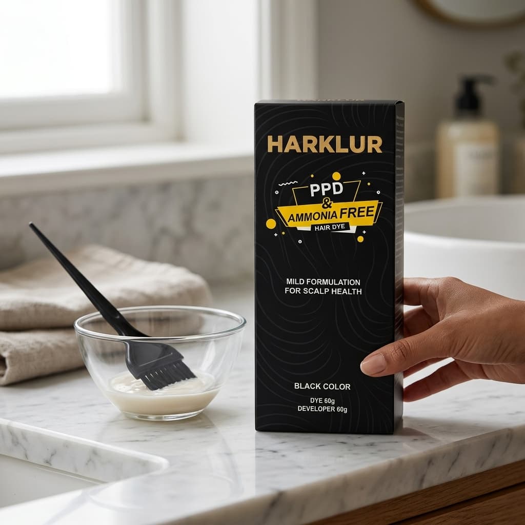 Harklur Hair Colouring Cream (Black) - Image 2