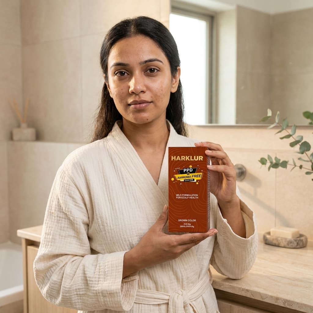 Harklur Hair Colouring Cream (Brown) - Image 3