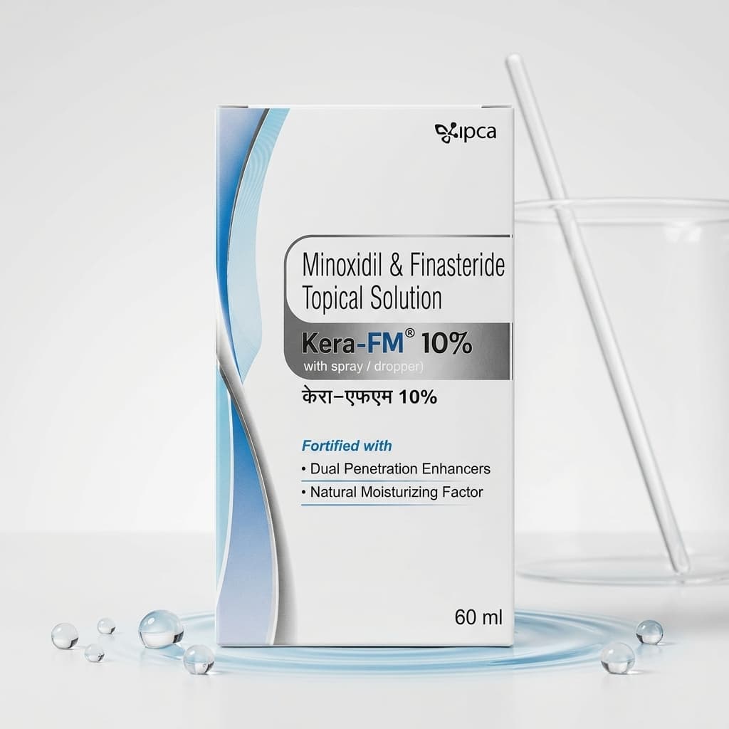 Kera Fm 10% Hair Solution, 60ml - Image 1