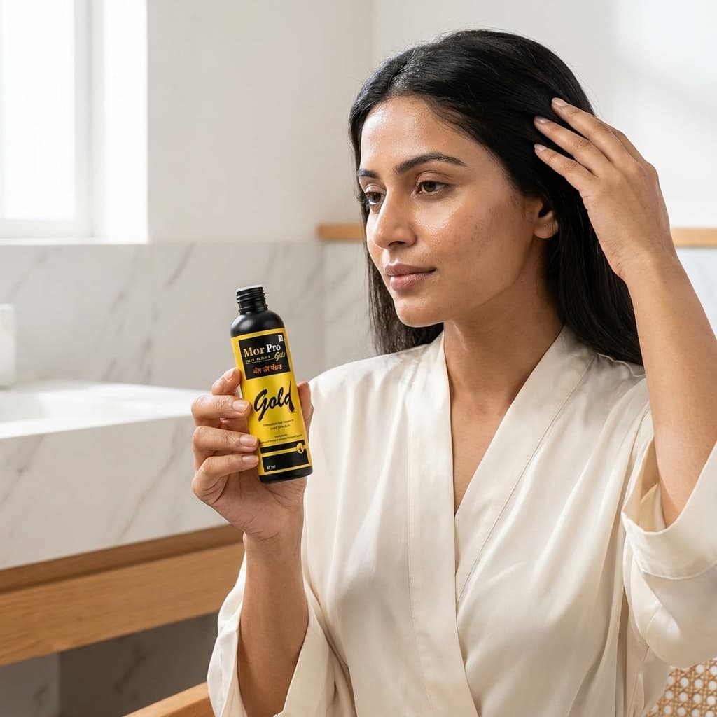 Morr Pro Gold Hair Serum (60ML) - Image 2
