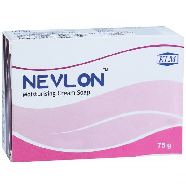 Nevlon Moisturising Cream Soap 75g (Pack of 3) - Image 1