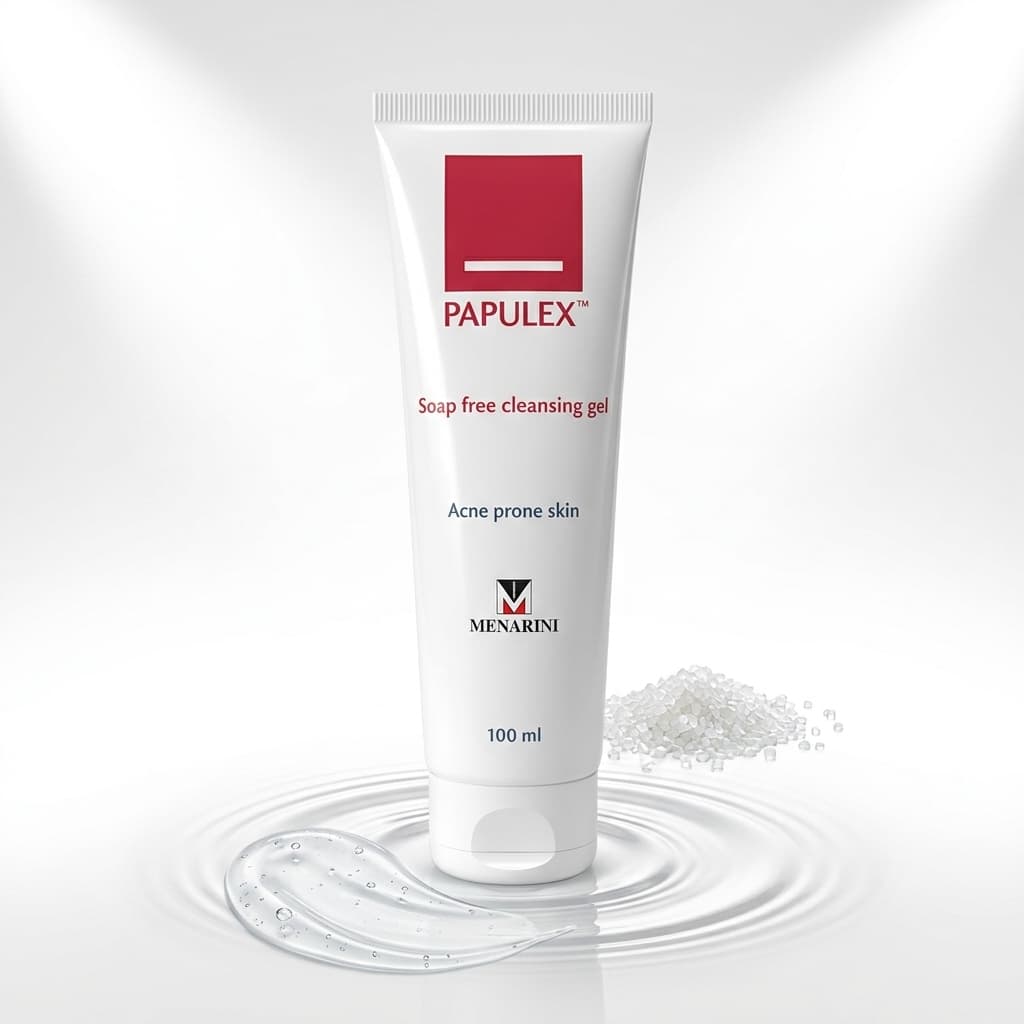 Papulex Soap Free Cleansing Gel 100ml - Image 1