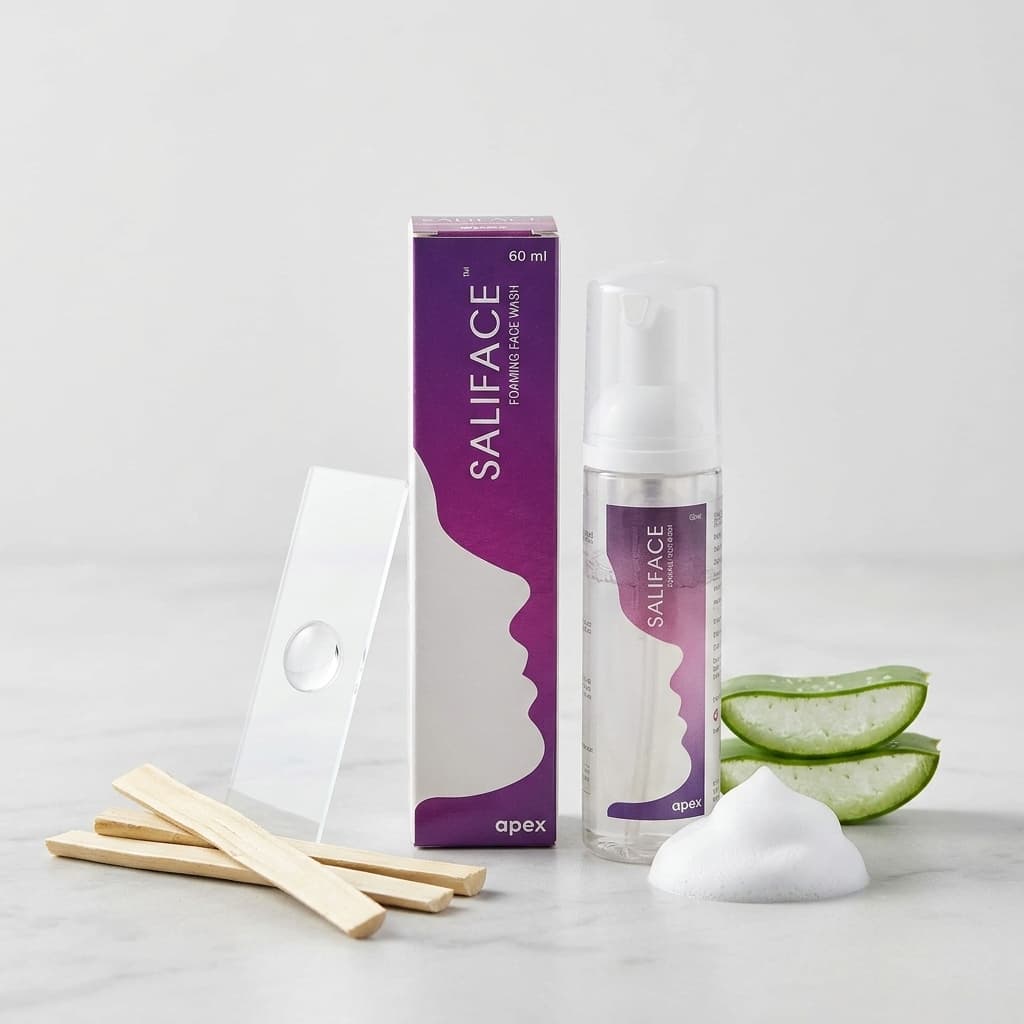 Saliface Foaming Face Wash (60ml) - Image 1