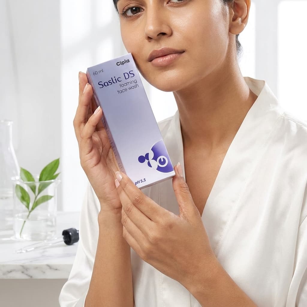 Saslic DS Foaming Face Wash 60ML - Image 2