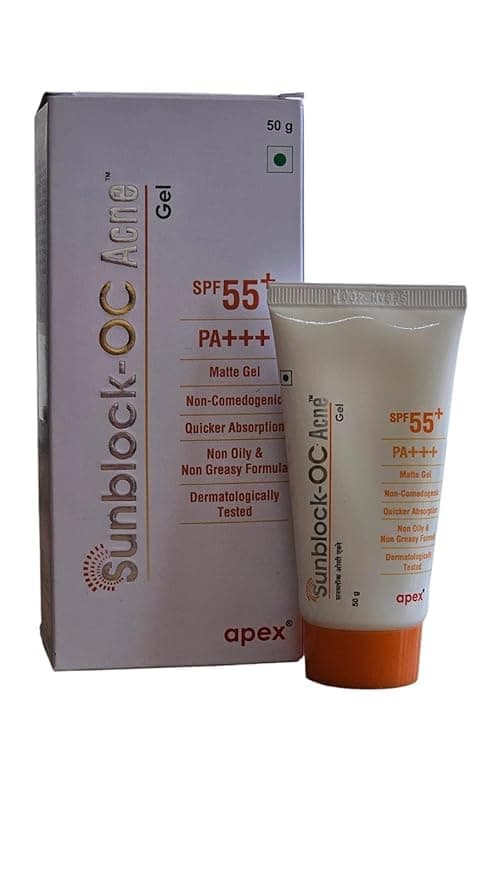 Sunblock OC Acne Matte Gel (50g) - Image 1