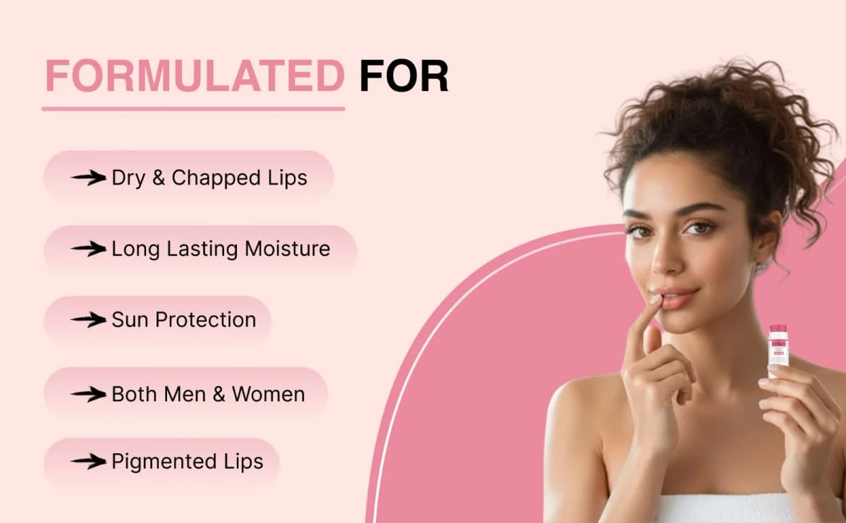 Larupa Tinted Ceramide Lip Balm - formulated-for